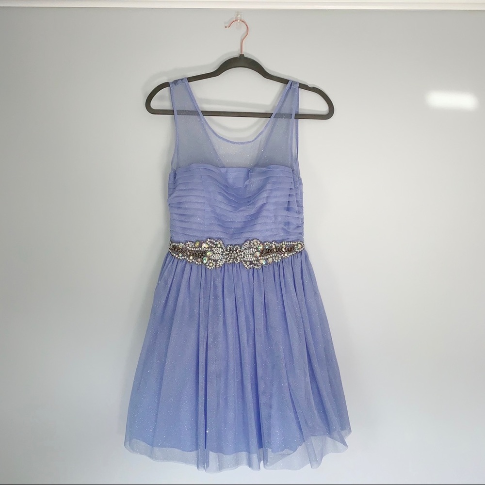 Purple Party Dress